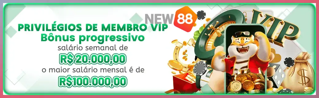 NEW88 bônus — cashback 15 por cento e níveis VIP
